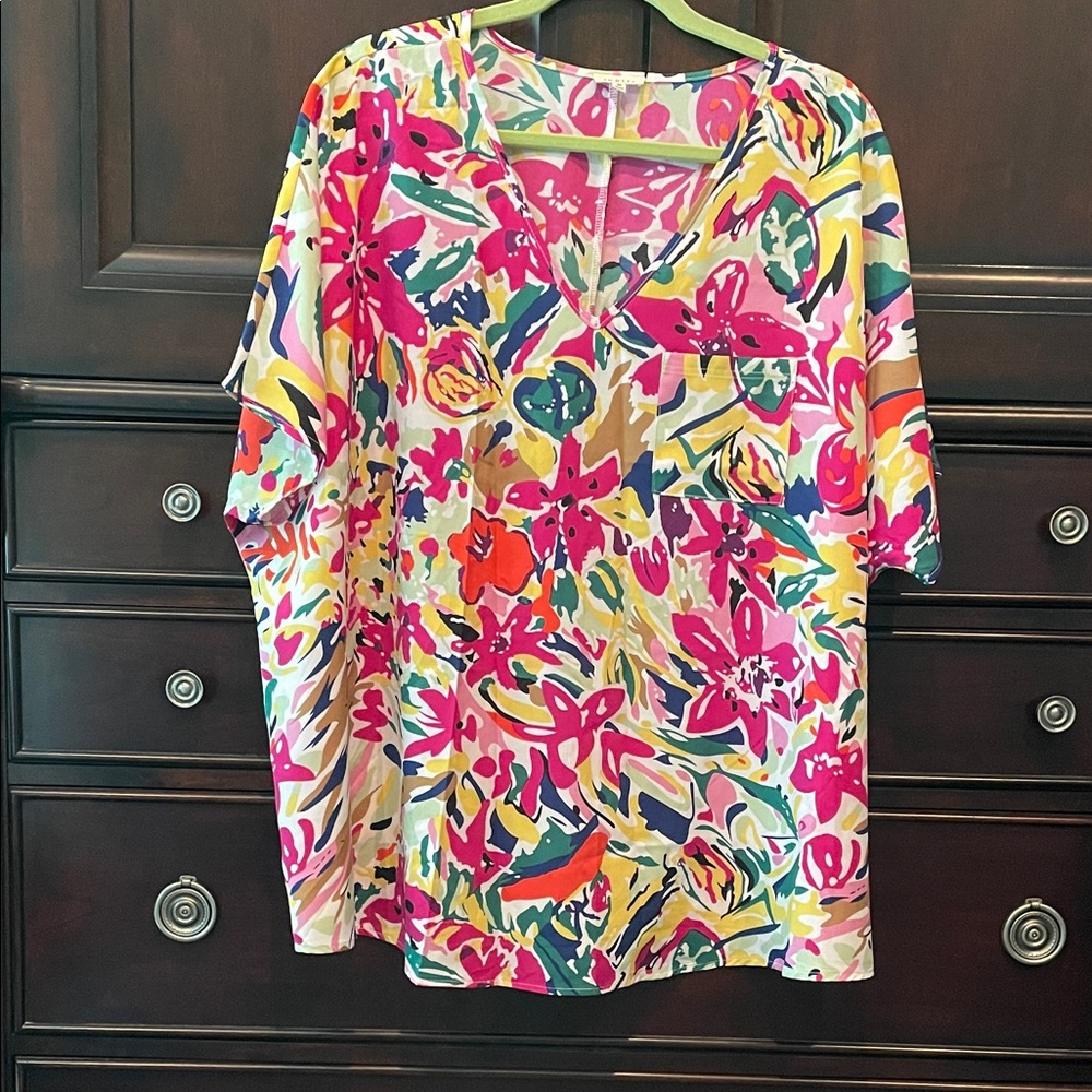 JODIFL Multicolor Floral Blouse